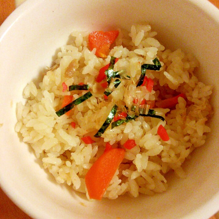 刻み紅生姜がアクセント 炊き込みご飯アレンジ レシピ 作り方 By みずたまsweet 楽天レシピ